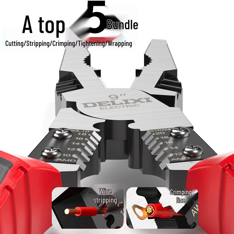 DELIXI ELECTRIC Industrial Grade Pliers Set
