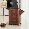 Miflame Luxury Rolling Laundry Hamper