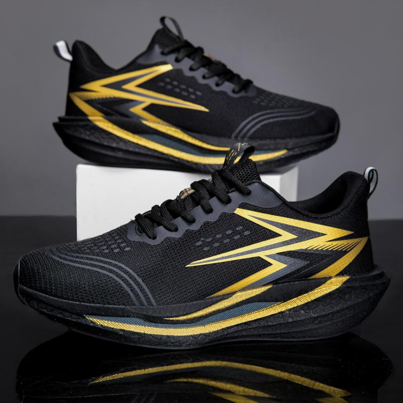 Scarpe da corsa da uomo Sneakers sportive da uomo traspiranti Stringate Comfort Scarpe da passeggio casual Calzature da allenamento atletico