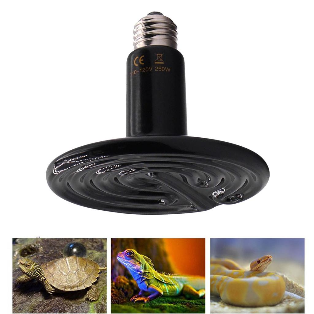 Reptiles Heating Lamp Lizard Heat Bulb Vivarium Emitting Heater Pet Lamp