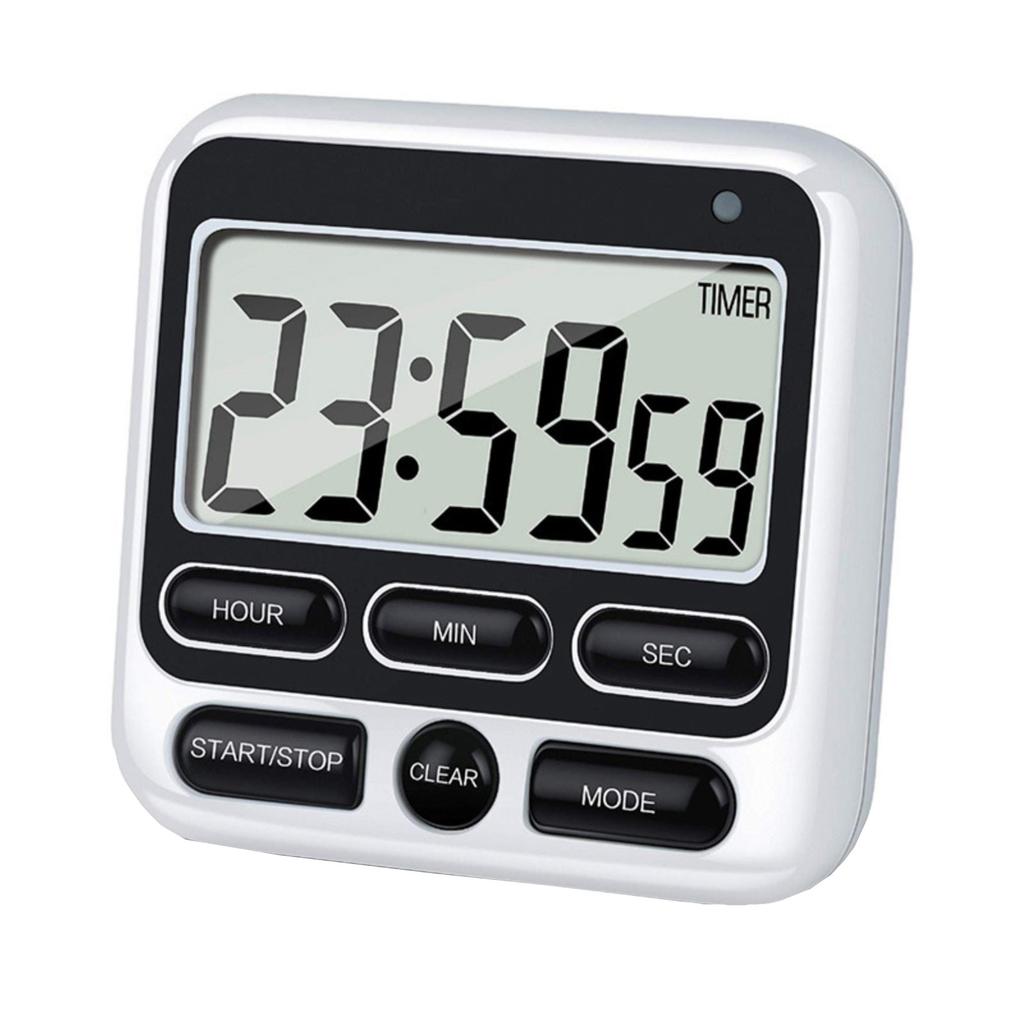 Kitchen Timer, Student Study And Exam Forward And Backward Reminder, Time Management Alarm Clock Timer