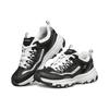 Skechers I Conik Cushioning Breathable Low top Running Shoes Women's Black White 8730041-BKW