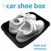 Wiederverwendbare Auto-Schuhaufbewahrungsschale Schmutzabweisende Schuhaufbewahrungsbox Behälterbox unter dem Sitz Bagger