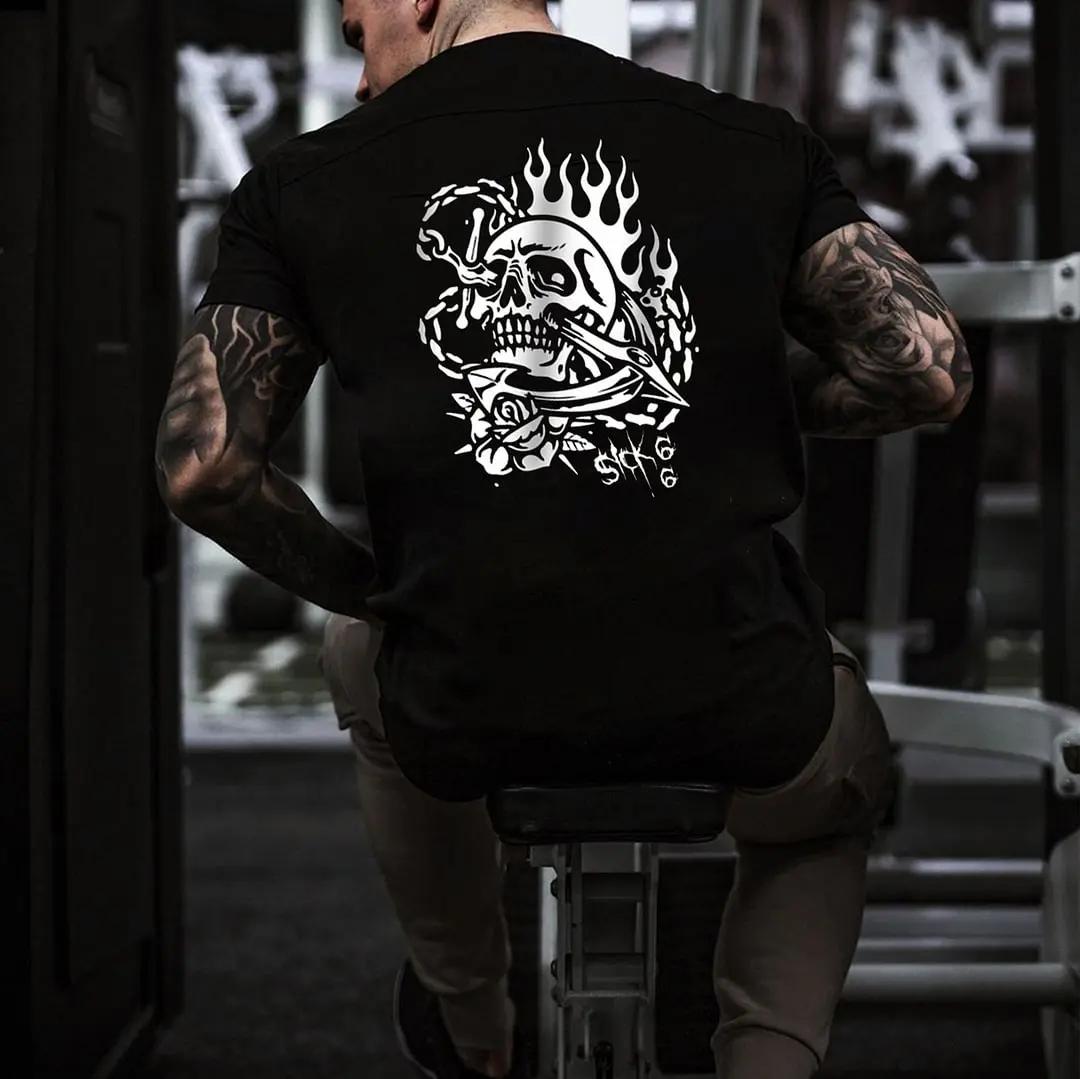 

Летняя мода популярные мужские необычные быстросохнущие футболки популярные короткие рукава удобные дышащие футболки с круглым вырезом футболка XXXXXL серый