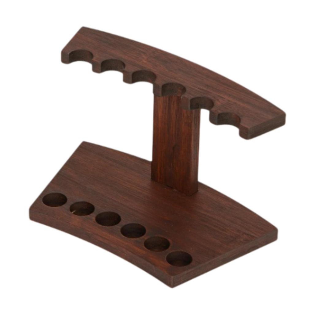 Incense Sticks Holder Rack Elegant Detachable Portable Wood Shelf Incense Tube