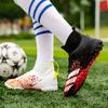 2025 new high-top mandarin duck football shoes men's broken nails children's girls AG long nails student training sports shoes