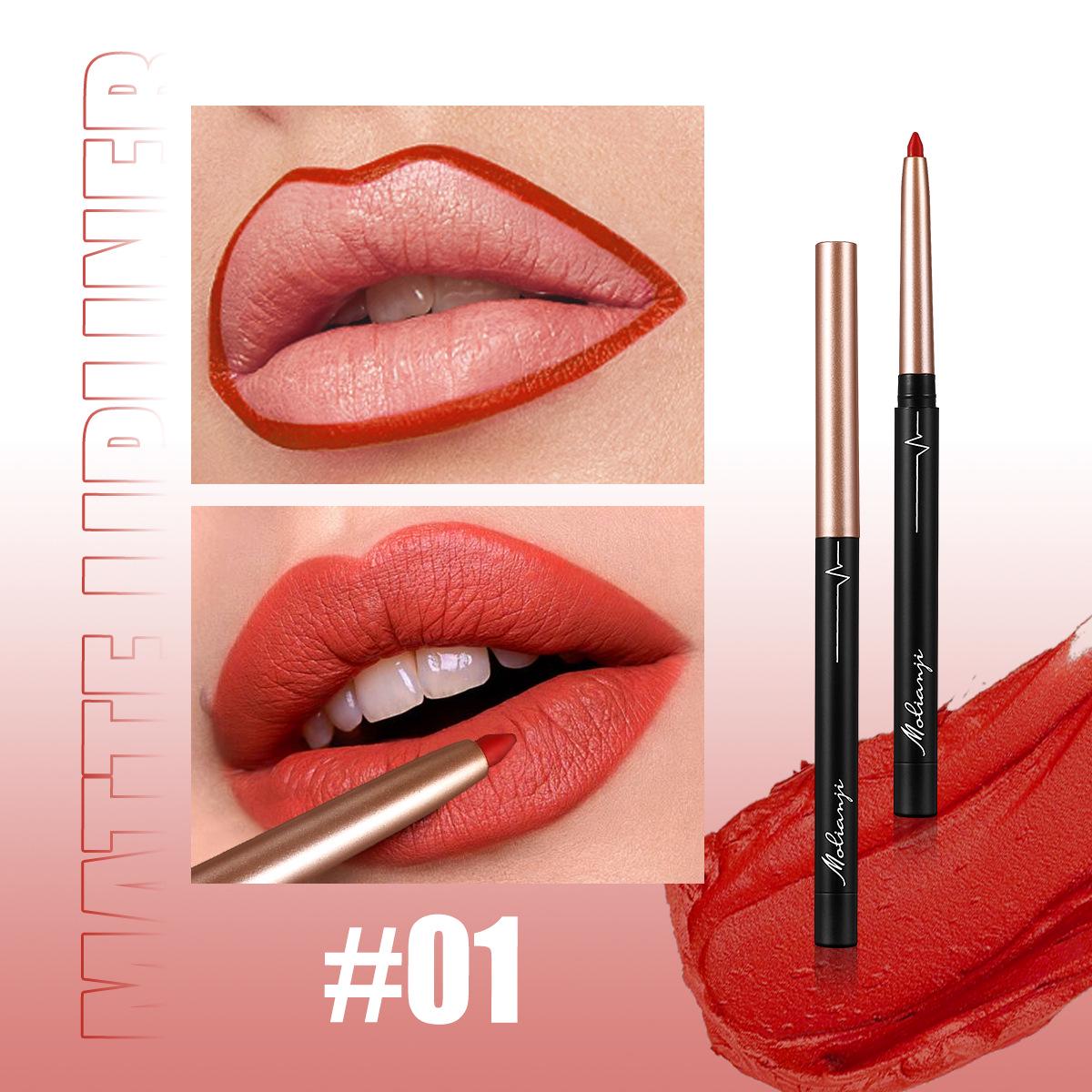 

Водостойкий Стойкий Карандаш для губ нюдового оттенка и Матовая помада-карандаш 0.15g