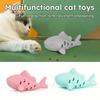 Silicone Fish Shaped Slow Feeder Puzzle Toy, Trains Pet Biting Strength, Funny Cat/Dog Toy