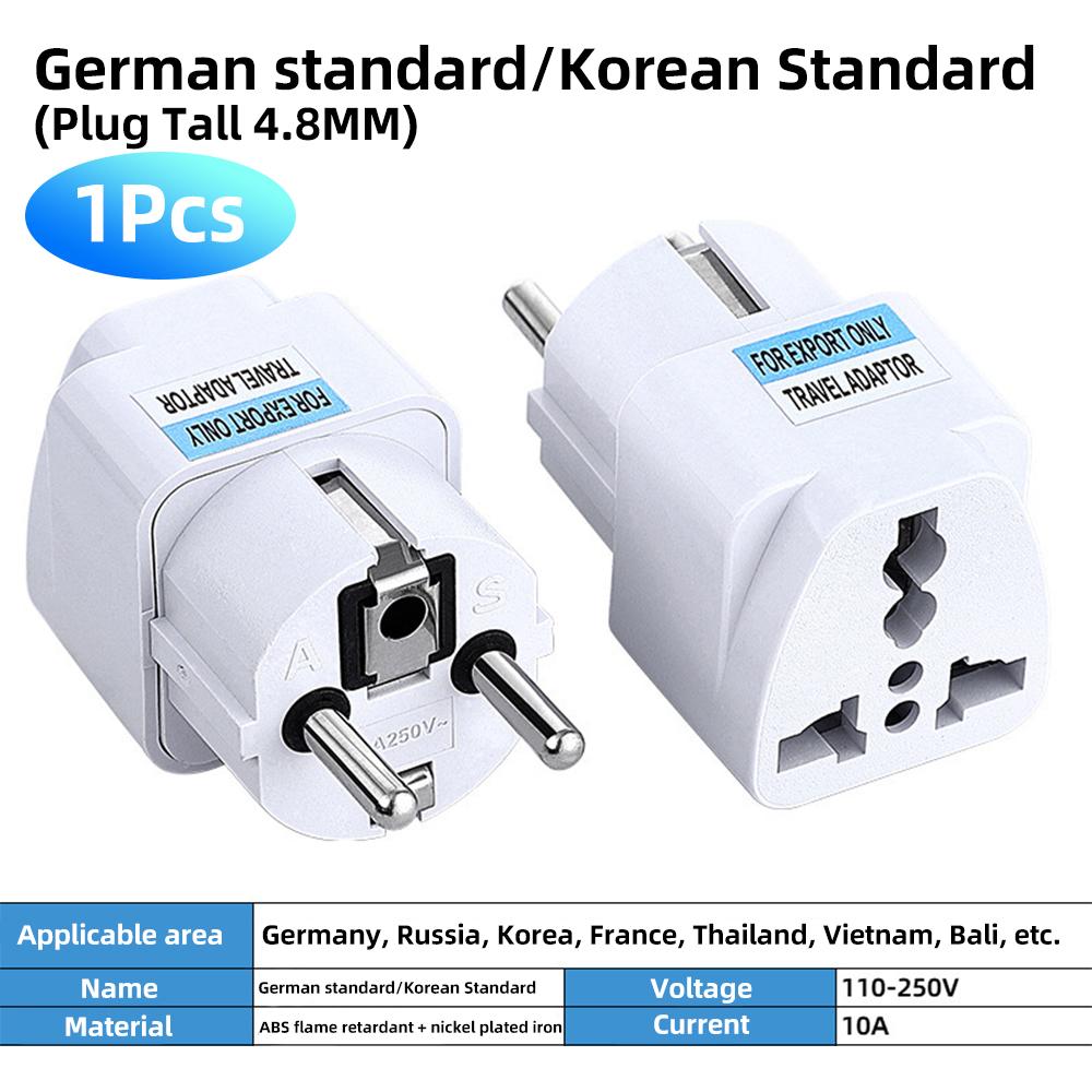 Fonken Global Standard Travel Power Adapter EU/US/UK/AU/GER/South Africa Socket Electrical Universal Plug Converter Power Charger
