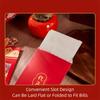 6Pcs/Set Creative 2026 Horse Year Red Envelope Cartoon Paper Craft 2026 Horse Year Red Pocket Traditional Bless Words
