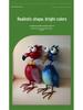 Wrought Iron 3D Flamingo Yard Ornament - Courtyard & Living Room Decor