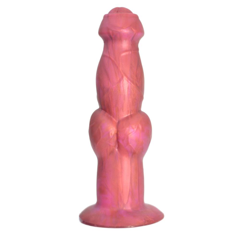 Realistic Dog Dildo - Extra Large Silicone Animal Penis Sex Toy for Adults - Lifelike Texture - Safe & Body-Friendly