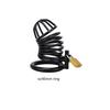 BDSM Bondagte Sex Toy Metal Male Chastity Device,  Lockable Cock Cage for Ejacution Delays