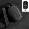 Car Smart Key Cover Shell For HONDA CIVIC 11th Gen VE-1 Accord 2021 2022 Accord Vezel Pilot Freed CRV Suede Key Auto Accessories