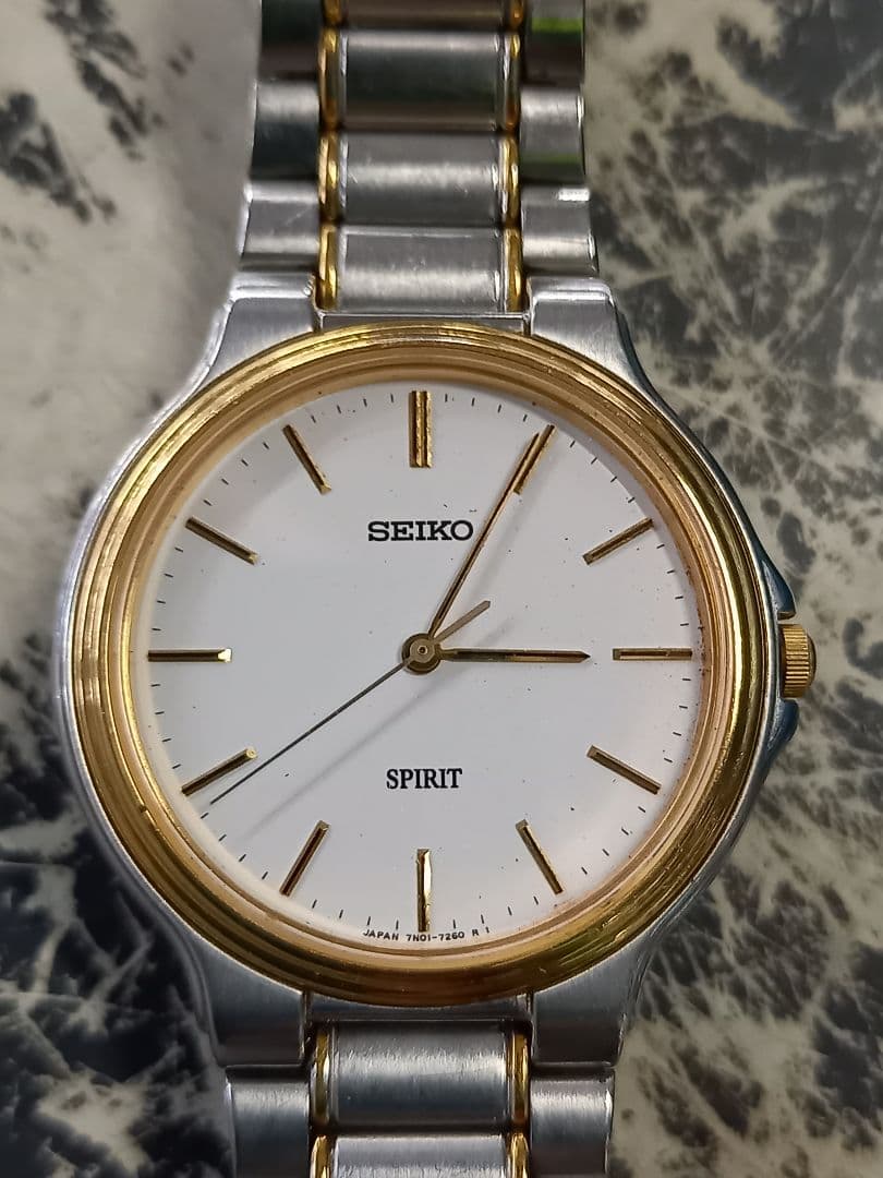 

[USED] SEIKO SPIRIT White Dial Watch