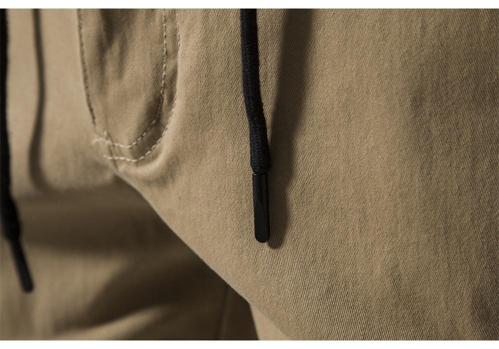2023 Men's Casual Breathable Solid Color Long Pants