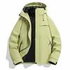 2025 Winter New Three-in-One Men's Casual Hooded Outdoor Jacket - Warm, Loose, Couple Style.