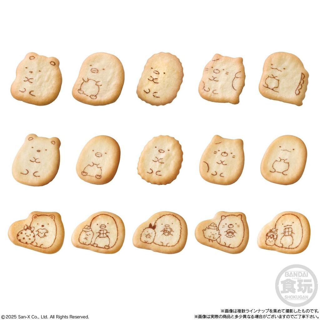 Bandai Sumikkogurashi Biscuit Charm Biscuit Candy Toy [Box Set of 10]