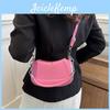 Urban Street Style Pu Leather Shoulder Bag Durable Soft Medium Size For Daily Use