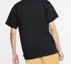 Nike T Shirts Men's Black Crew Neck Moderate Straight Fit CV7540-010