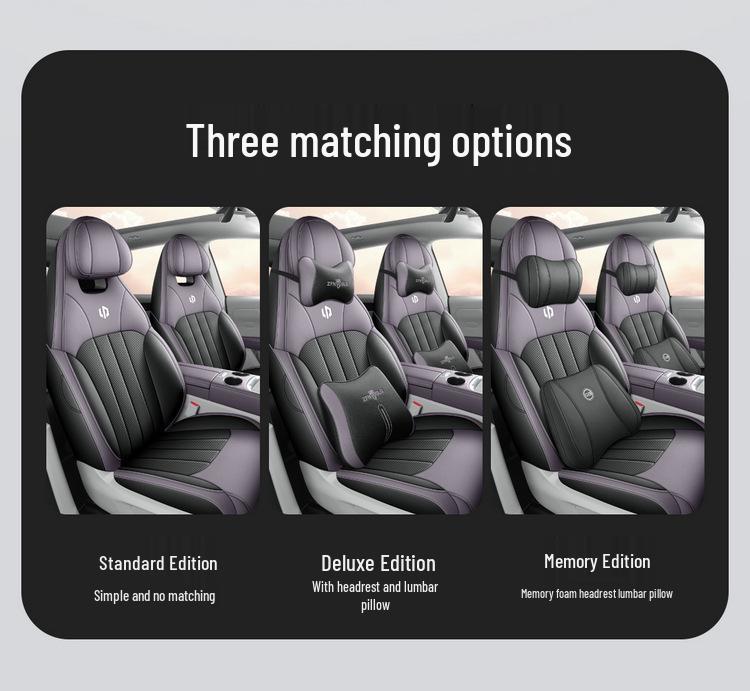 2024 Leapmotor C01 Premium Full-Cover Leather Seat Cushion for Electric Cars