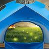 Cort de camping în aer liber, cu viteză automată, cort cu spațiu mare, rezistent la ploaie, pentru 2-3 persoane