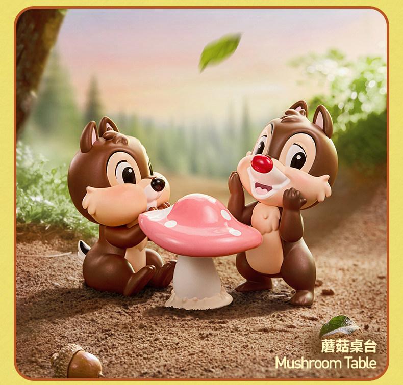 Chip And Dale Figurine Blind Box Flocked Desktop Ornament Collectible Home Decor Gift For Adult Collectors