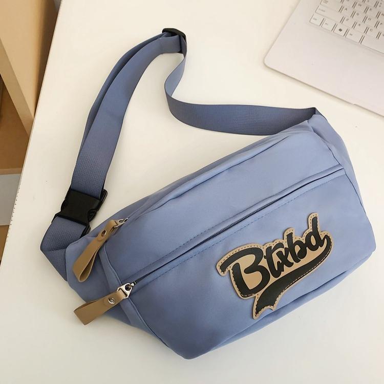 

Новые мужские и женские нагрудные сумки, сумки через плечо, повседневные водонепроницаемые нагрудные сумки, диагональные рюкзаки, нагрудные сумки большой вместимости 38x12x19cm синий