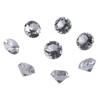 LONGWIN 30mm (1.2 Inch) Crystal Diamond Theme Dinner Party Table Decorations, Party Favors, Gifts for Kids, Pack of 8 (Clear)