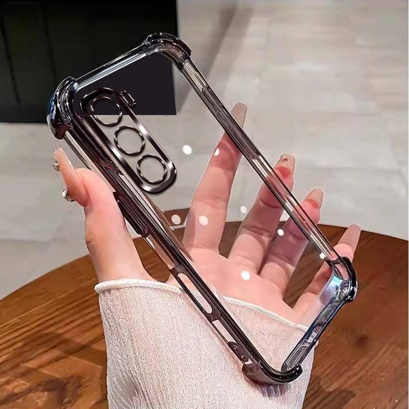 

Для Infinix Hot 60 Pro + Чехол Infinix Hot 60i Чехол для телефона Hot50 Pro HOT 70 Обложка Утолщенные углы Силиконовый Мягкая задняя крышка Infinix Hot 60i 5G