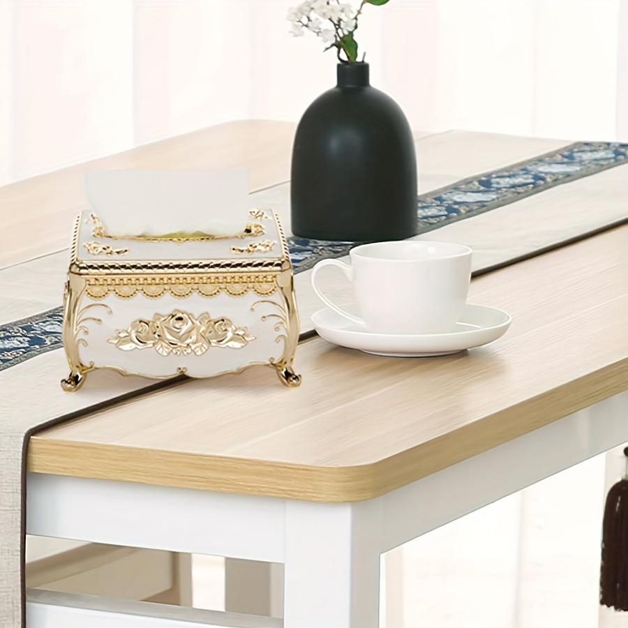 [Luxury Light Creative Drawer Box] European-style Tissue Box, Home Living Room, Coffee Table, Drawer Box, Creative Light Luxury, KTV Paper Drawer