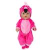 43cm Xiafu Doll Cartoon Jumpsuit & Accessory Set