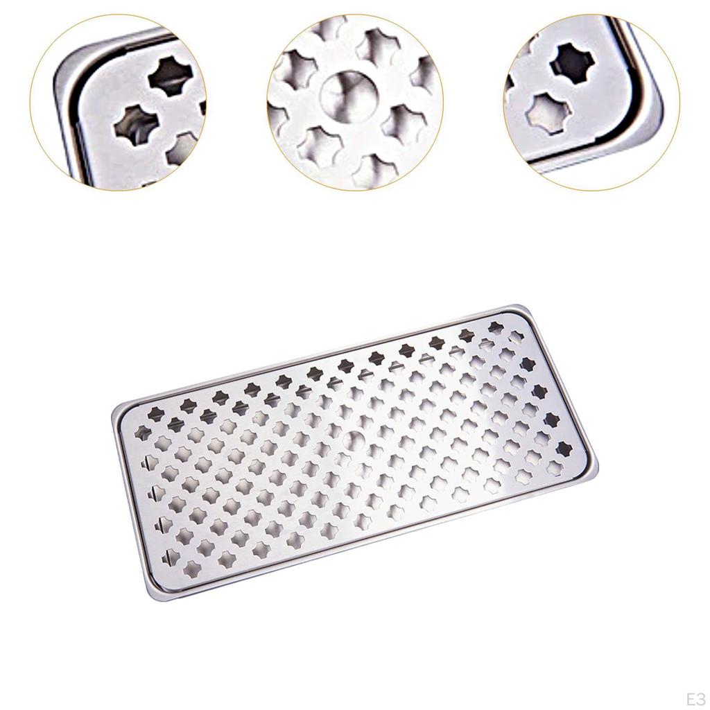 Taca ociekowa do piwa Akcesorium barowe do napojów Płyta typu drenażowego Kegerator Wysoko polerowana