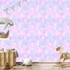 Lavender and Blue Flowers Wallpaper for Living Room and Bedroom 50x1000