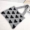 Love knitted bag women's new fashionable large-capacity tote bag versatile high-end handbag