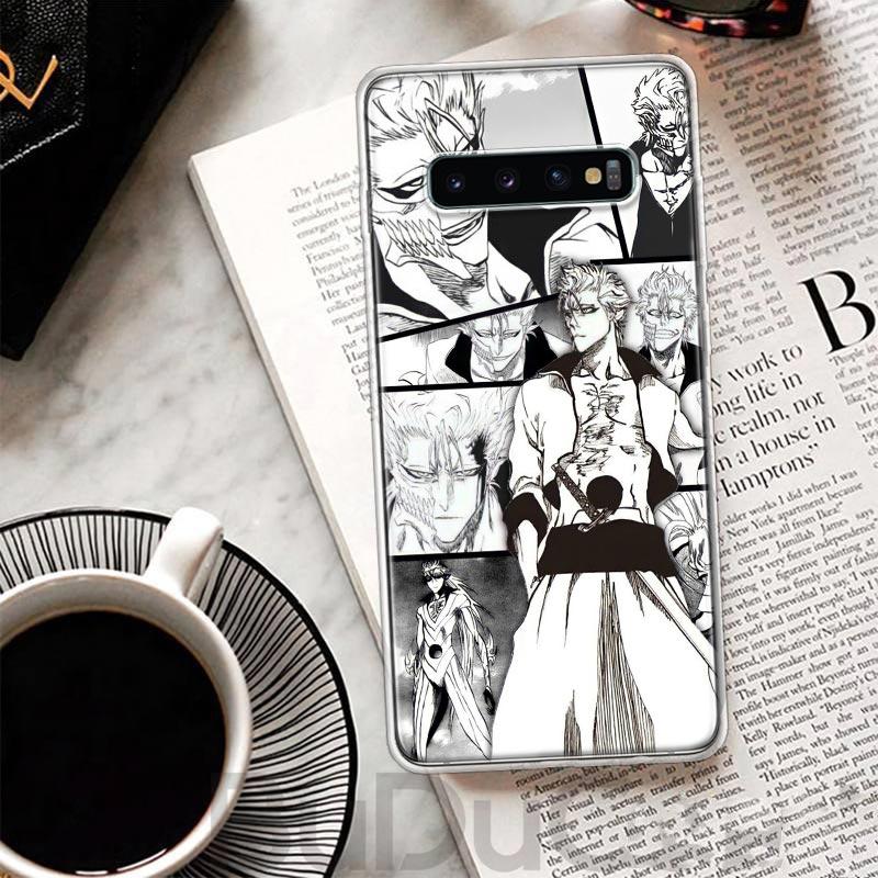 Grimmjow 6 Bleach Cover For Samsung Galaxy S8 S9 Plus S10 Lite Note 8 9 10 Pro 20 Ultra S7 Edge M11 M21 M32 M51 Print Coque