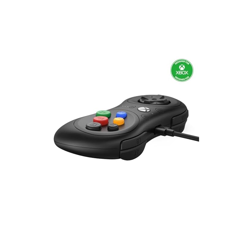 8BitDo M30 Wired Controller for Xbox Series X | S, Xbox One, and Windows - 6-Button Layout - Officially Licensed