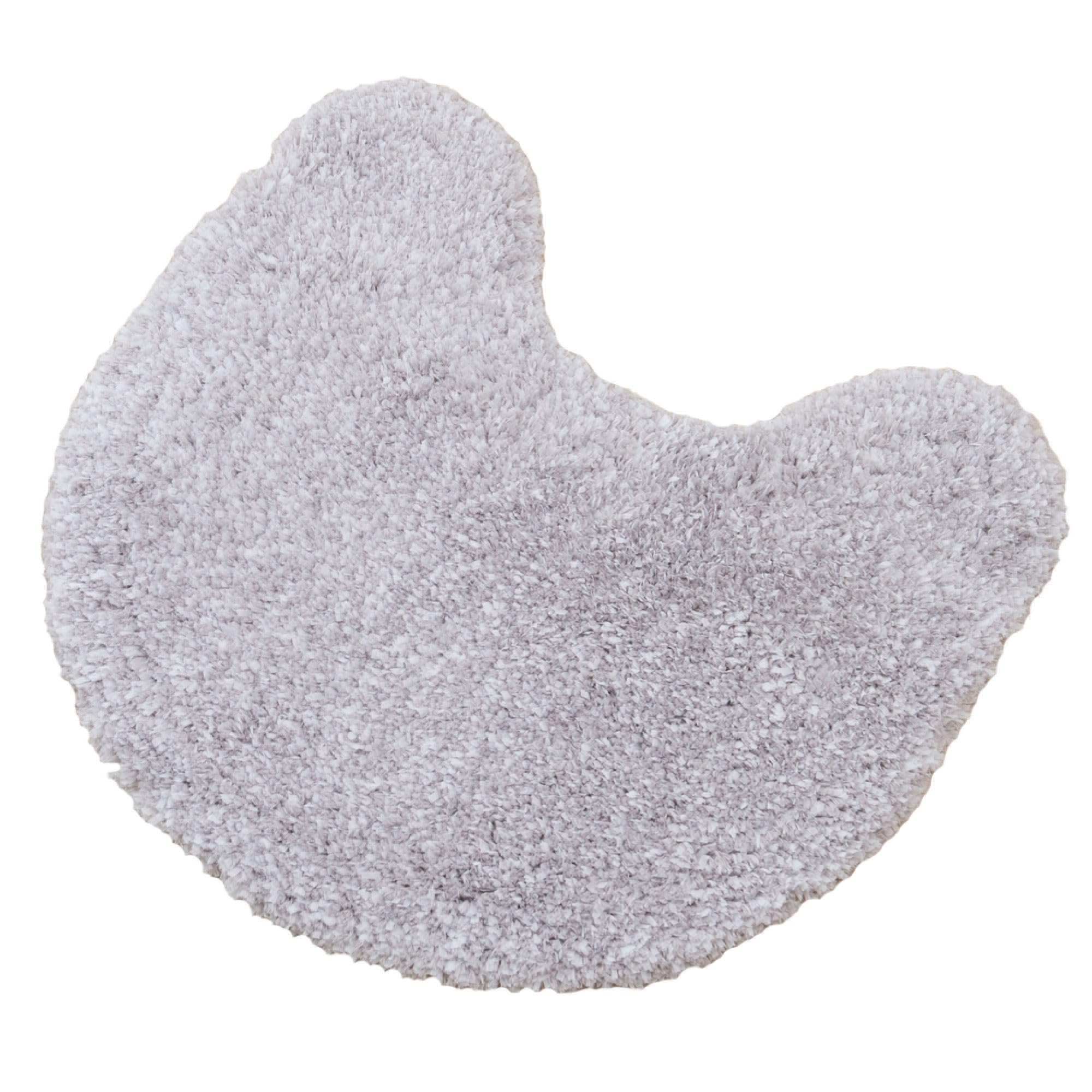 

Senko Sucre Melange Toilet 58 x 60 SALON de 19557 S.D.S Mat, Gray, Approx. cm, SOIREE,