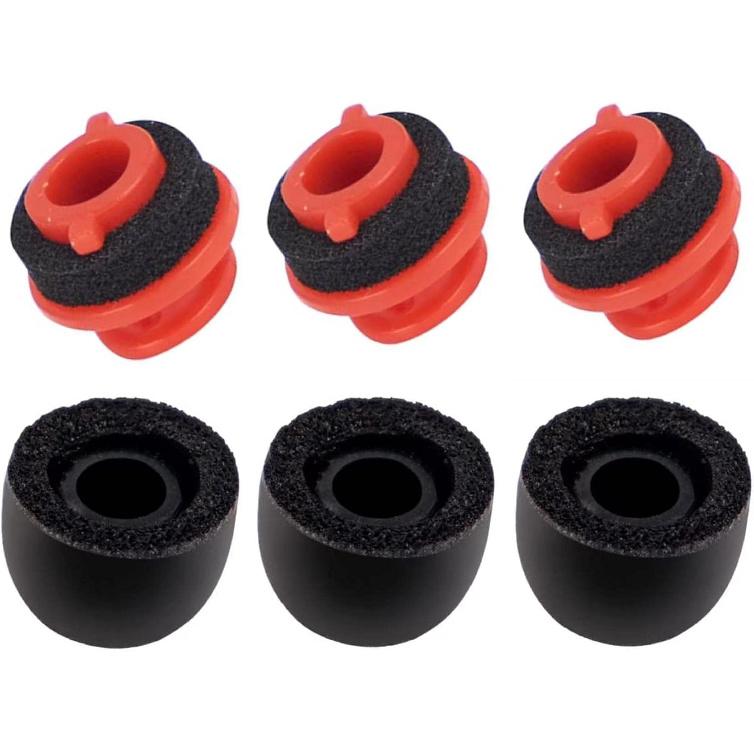 3X Voyager 5200 Ear Tips Replacement,Ultra Comfort Memory Foam Voyager Legend in-Ear Eartips for Plantronics Ploy Voyager 5200 5220 5210 Series Small Medium Large