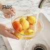 Tigela de Lavagem de Grau Alimentício Multiuso para Arroz, com Alça Ergonômica, Cesta Coadeira Lavadora Resistente de PP, para Limpeza de Frutas e Verduras