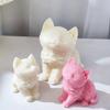 Cat Shape Silicone Mold Candle Resin Making Tool DIY Candle Moulds Ornaments Hand-made Home Decorations Supplies