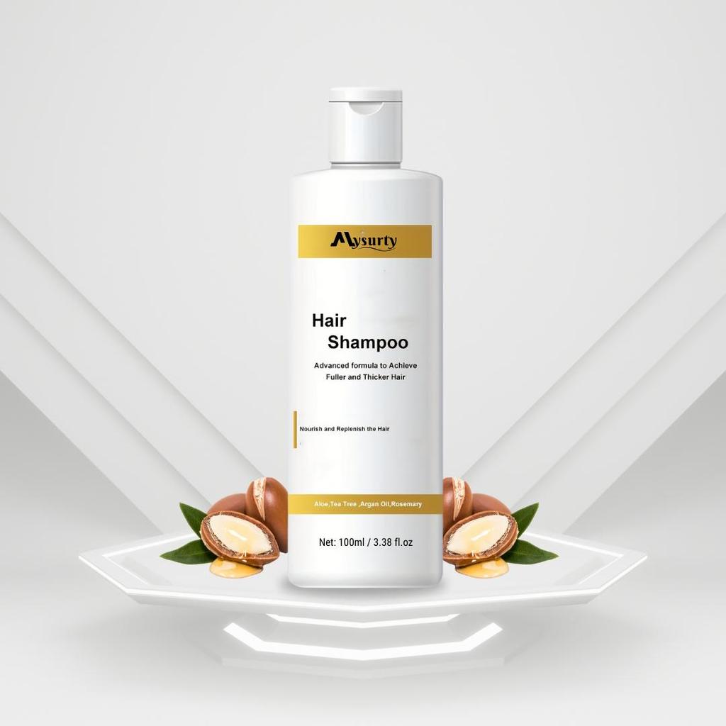 Argan, Tea tree and Rosemary base Shampoo for Thicker hair | Shampoo Repairs, Strengthens, & Nourishes All Hair Types