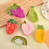 Stylish Fruit Acetate Hair Claw Clip Unique Designs Women's Hair Accessory for Daily Outings and Casual Gatherings