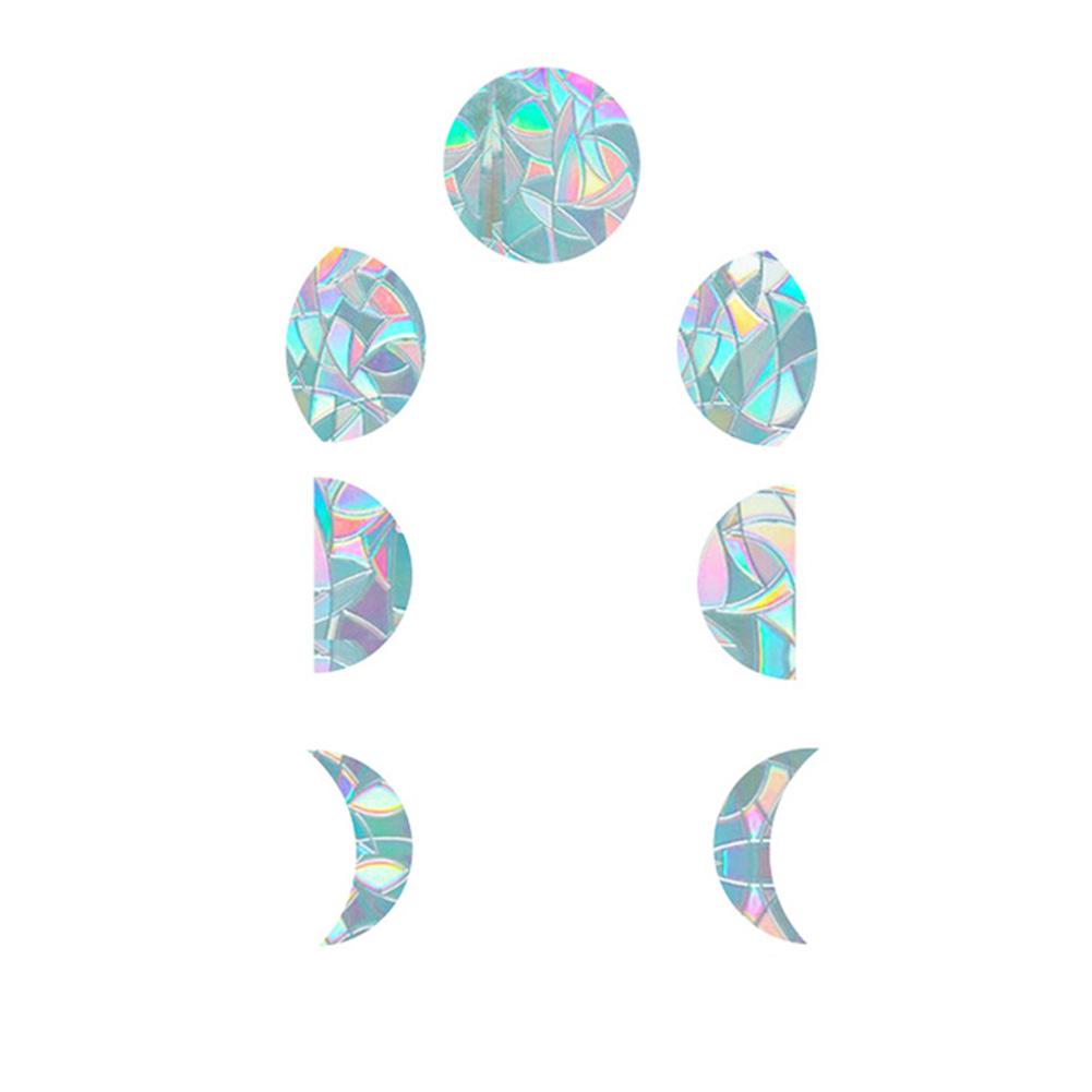 

Rainbow Prism Film Maker Window Reflective Stickers DIY Glass Decals Home Bedroom Office Living Room Wall Decoration