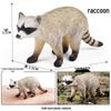 Animal Model Set: Lion, Tiger, Elephant, Panda, Giraffe, Hippo, Rhino, Sheep