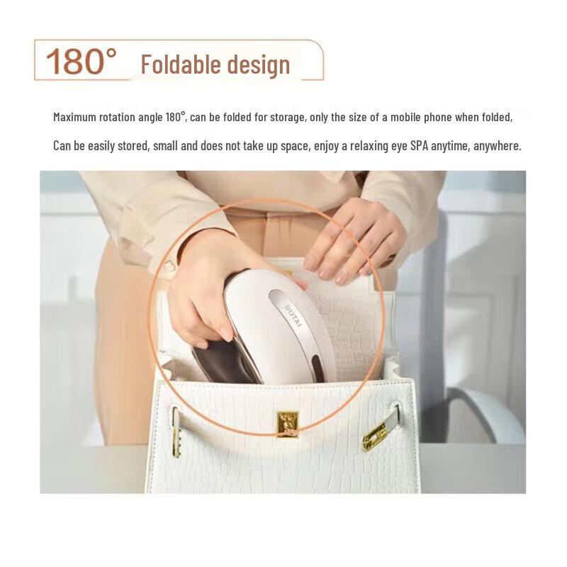 ROTAI RT-H42 Foldable Smart Eye Massager with Heat and Bluetooth