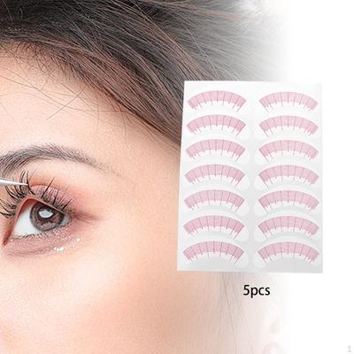 5 Stück Wimpernverlängerung Klebeaufkleber Professionelle 3D Wimpern Unterpolster Patches für