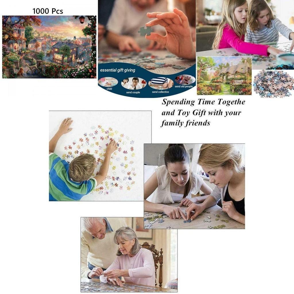 Adult Jigsaw Puzzle 1000 Pieces Paper Material Home Decor Friendship Activity Unique Gift Learning Inspiration