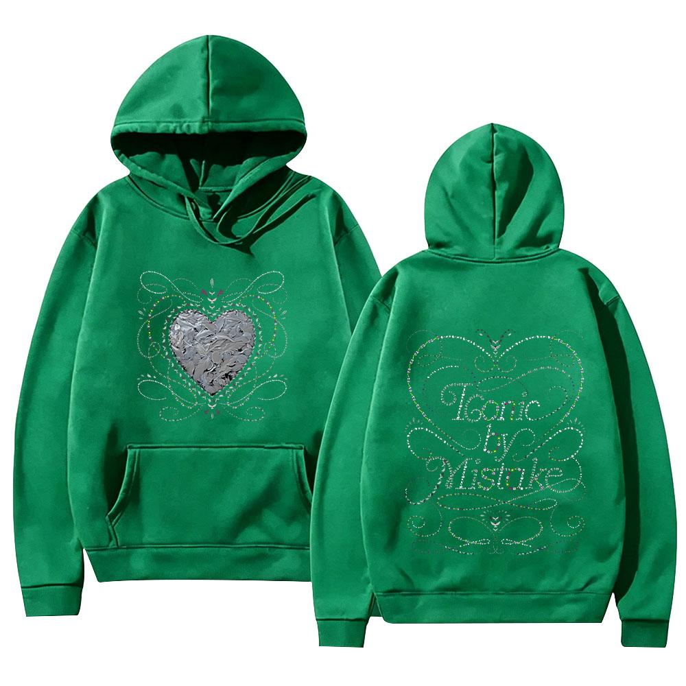 Ikoniczne z przypadku Bluzy z nadrukiem Kpopowa grupa dziewczęca KATSEYE Streetwear High Street Unisex Długi rękaw Casualowy Pulower
