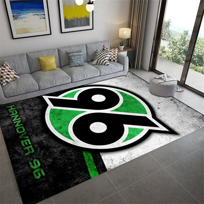 2025 Nový koberec Hannover 96 pro obývací pokoj, ložnici, domácí dekoraci pohovky, dětskou hru, protiskluzová podložka na podlahu 58